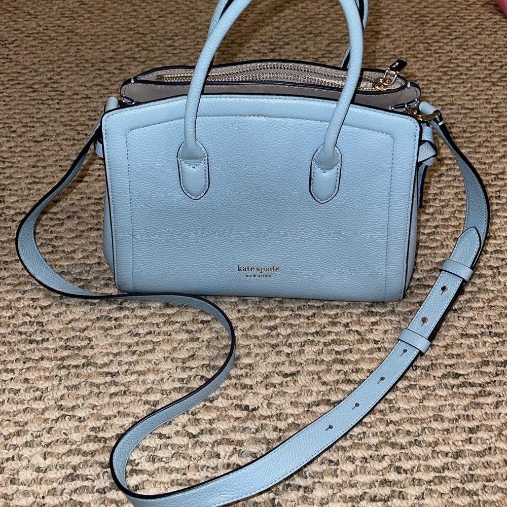 Kate Spade Light Blue Satchel Bag